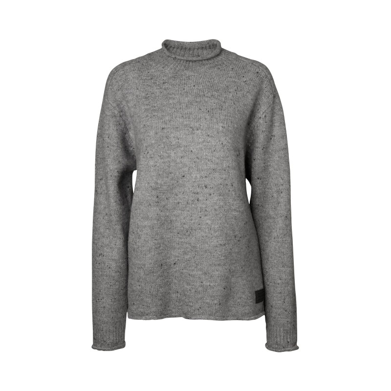 PULLOVER CREW GRIS M