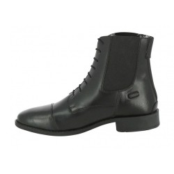 BOOTS FOURRES NORTON LACETS NOIR