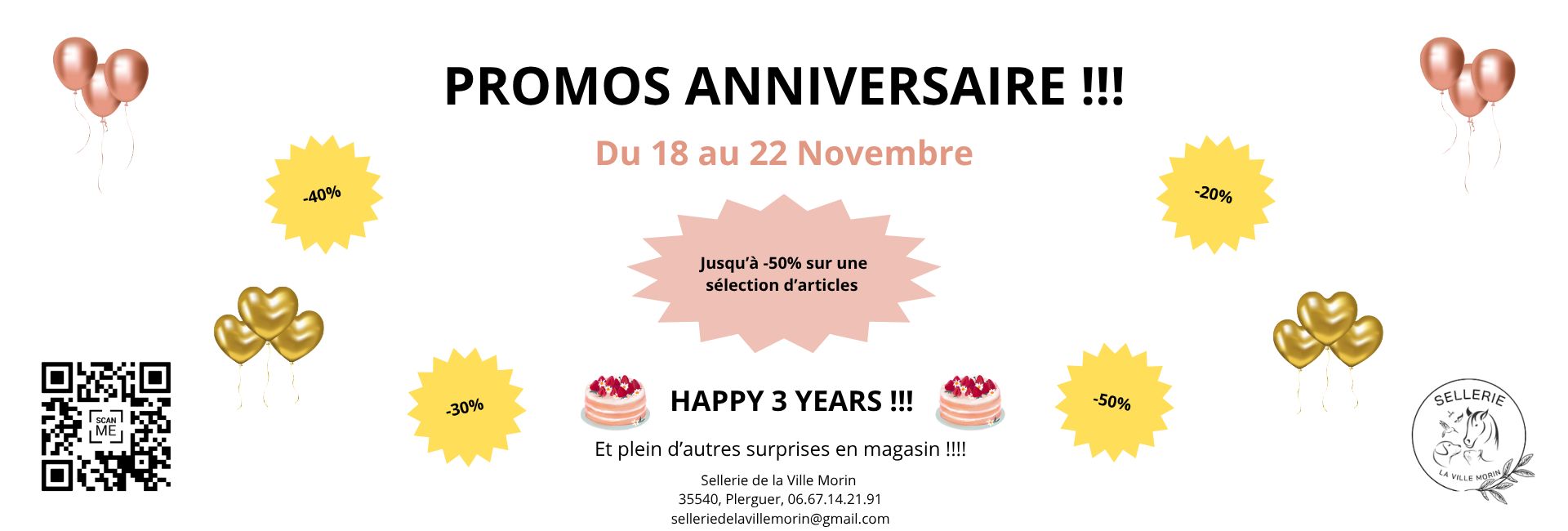 PROMOS ANNIVERSAIRE !!!!