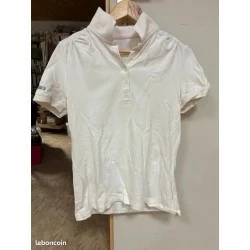 POLO CONCOURS INESIS BLANC 42