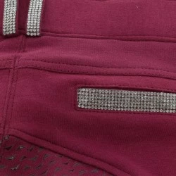 PANTALON FEMME GLAM PRUNE EQUITHEME