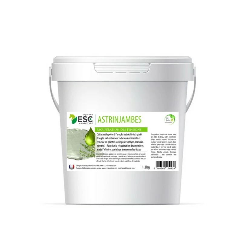 ASTRINJAMBES ESC- ARGILE ENRICHIE EN HUILES ESSENTIELLES