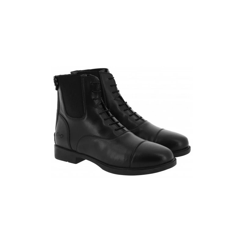 BOOTS RIDING WORLD LACETS NOIR