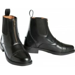 BOOTS ZIP CUIR EQUITHEME
