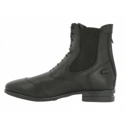 BOOTS EQUITHEME ZURICH LACET/ZIP NOIR