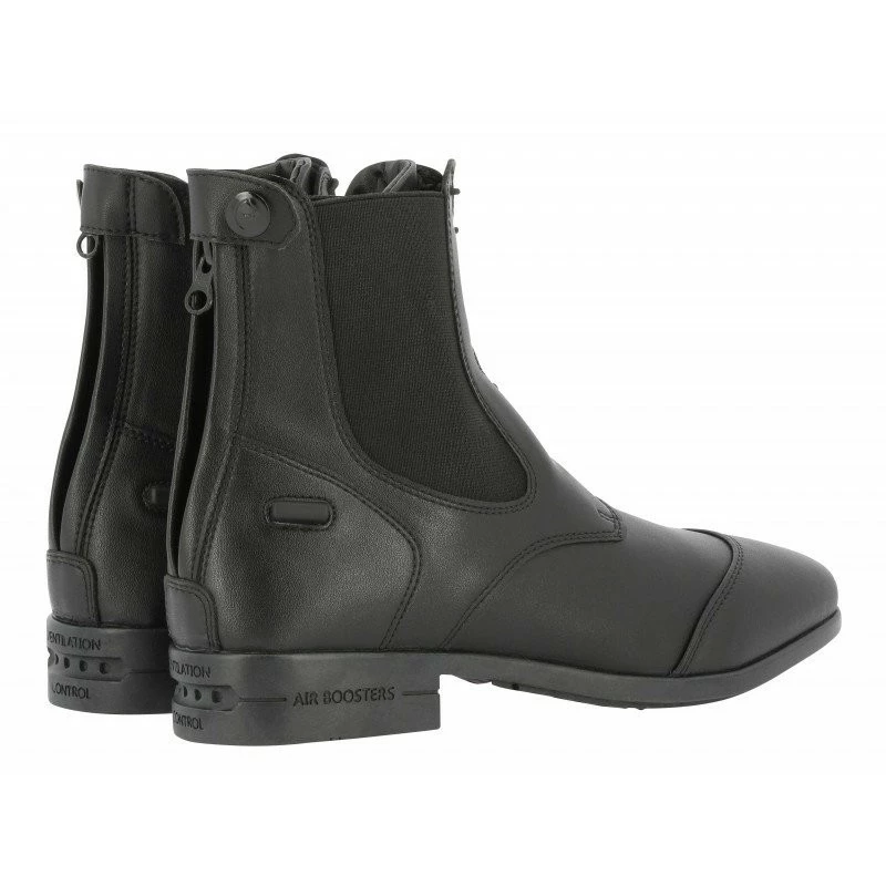 BOOTS EQUITHEME ZURICH LACET/ZIP NOIR
