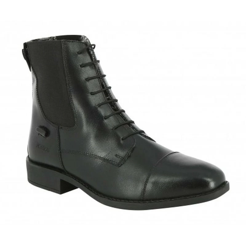 BOOTS FOURRES NORTON LACETS NOIR