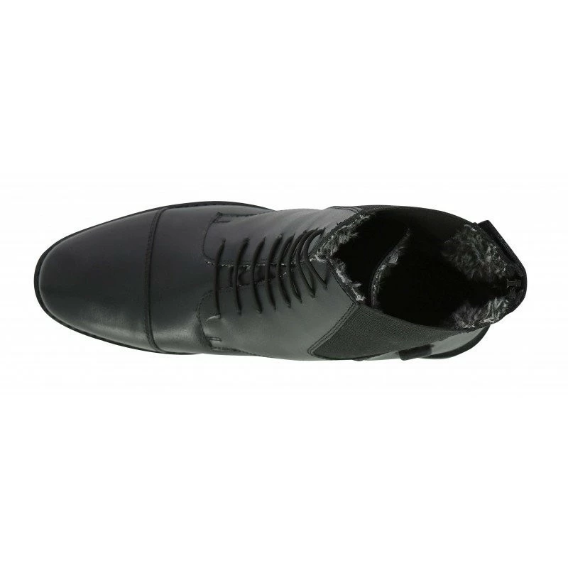 BOOTS FOURRES NORTON LACETS NOIR