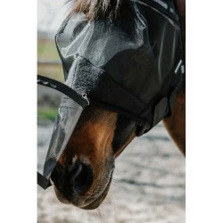 MASQUE ANTI MOUCHES ET UV EQUITHEME 2 EN 1