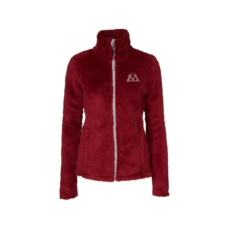 VESTE FUZZY FLEECE ROUGE M